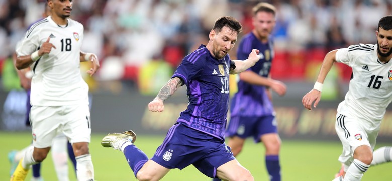 Argentyna dała lekcję futbolu Zjednoczonym Emiratom Arabskim