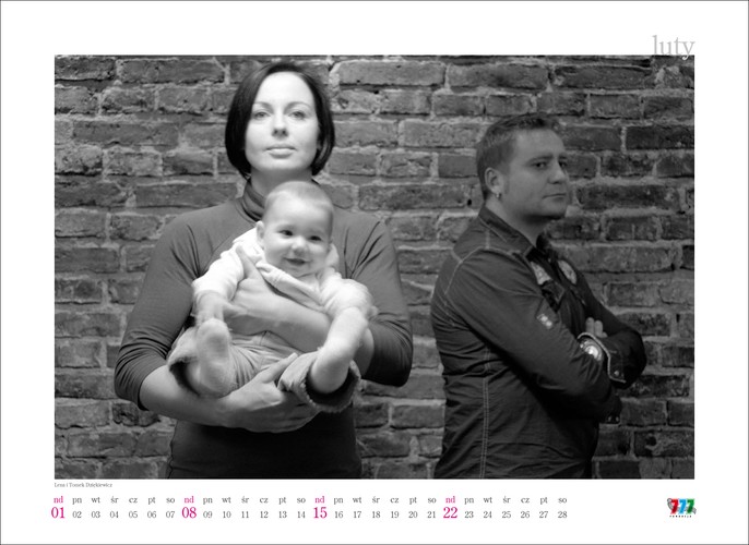 Córeczka Agaty Mróz wystąpiła w charytatywnej sesji zdjęciowej