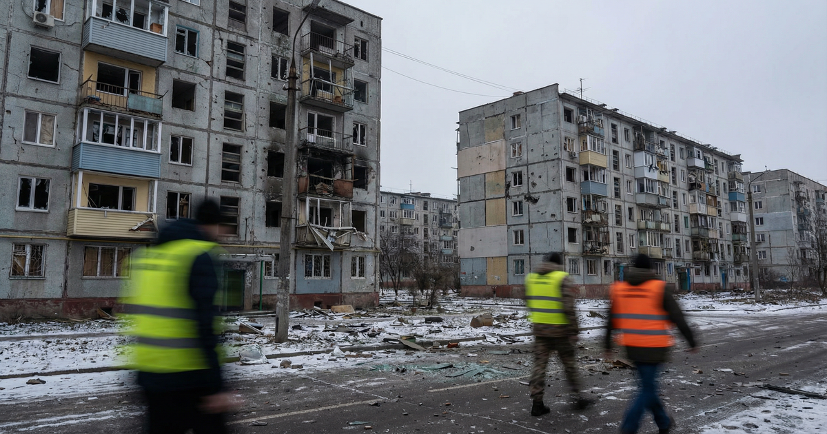 Drei-Kleinkinder-unter-vier-Toten-bei-russischem-Angriff-auf-Bohoduchiw