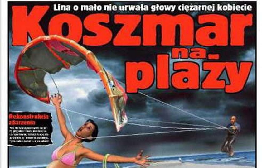 Koszmar na plaży w Rewie