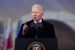 Joe Biden w Warszawie