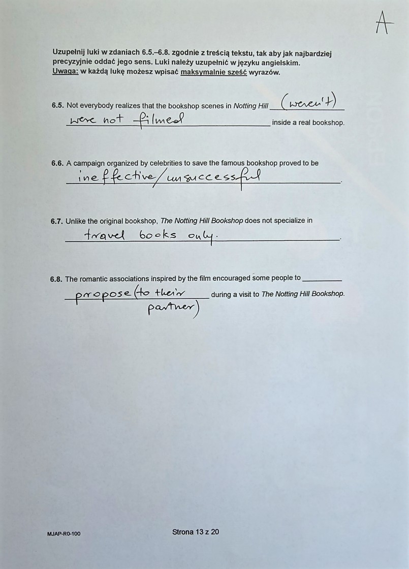 Matura 2024. Język angielski - poziom rozszerzony [ARKUSZE CKE i ODPOWIEDZI]