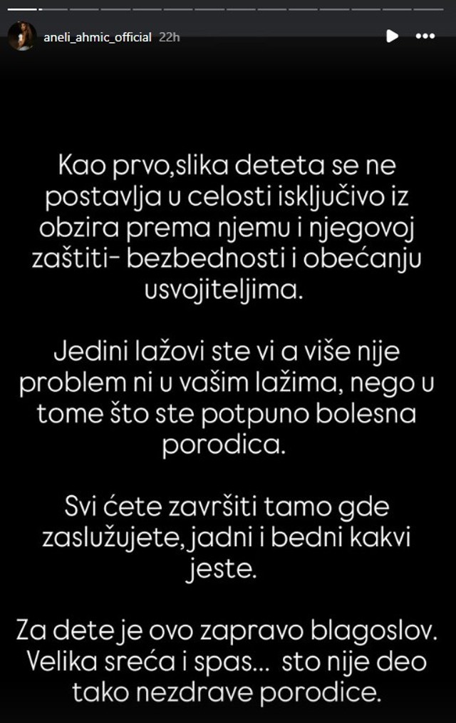 Aneli Ahmić (Foto: Instagram/aneli_ahmic_official)