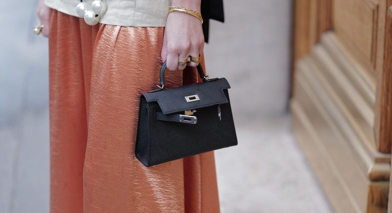 Kelly bags by Herms are a coveted second-hand purchase — and are also commonly ripped off.Edward Berthelot/Getty Images