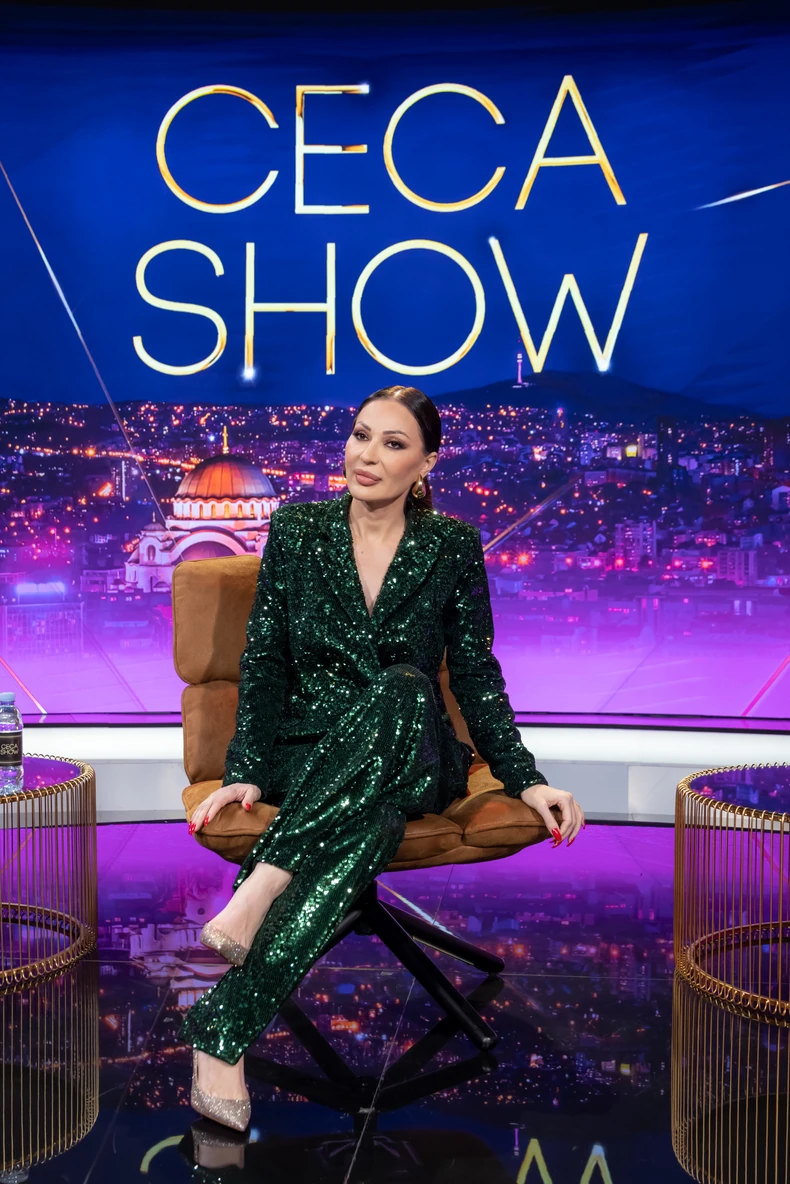 "Ceca show", gosti Goca Tržan i Milan Kalinić