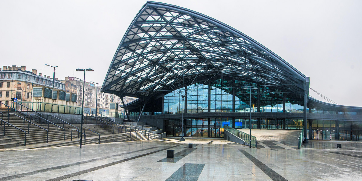 Łódź Fabryczna, nowy dworzec PKP w Łodzi. Otwarcie w grudniu. Hala główna i tunel już gotowe