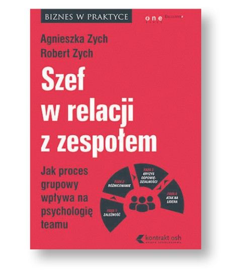 Agnieszka Zych, Robert Zych, „Szef w relacji z zespołem. Jak proces grupowy wpływa na psychologię teamu”, Helion/OnePress, Gliwice 2017