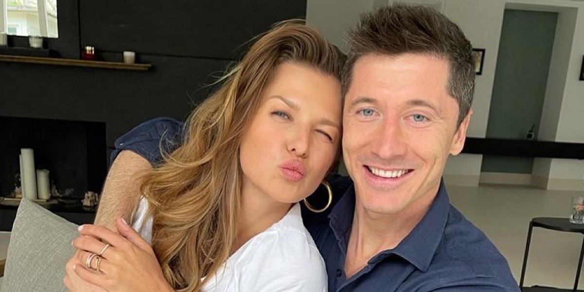 Anna Lewandowska i Robert Lewandowski