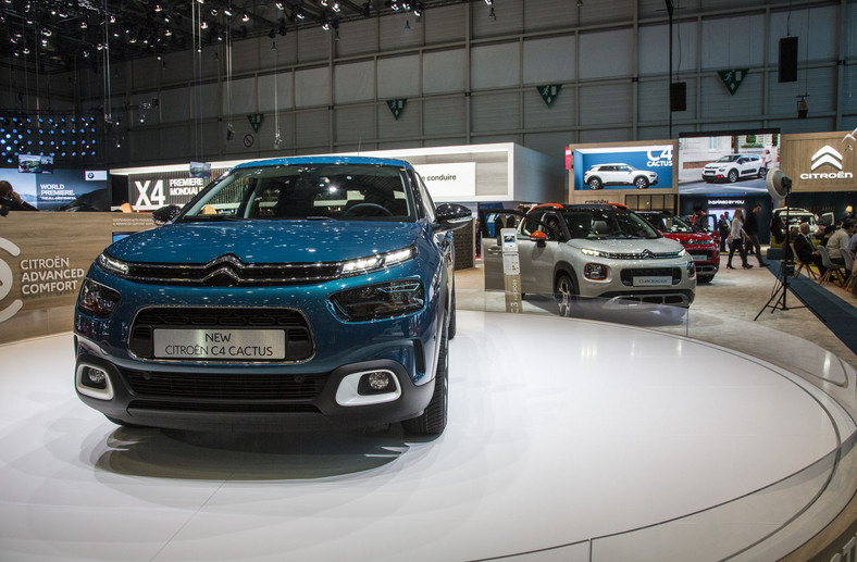 Citroen C4 Cactus na salonie w Genewie