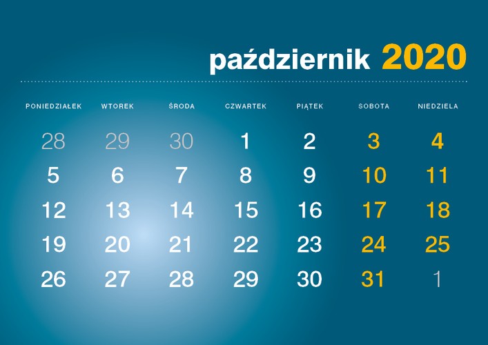 październik 2020