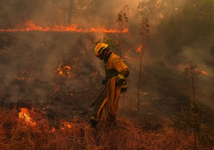 Požari zapadno od Madrida u San Martinu de Valdejglesijasu 26. jula 