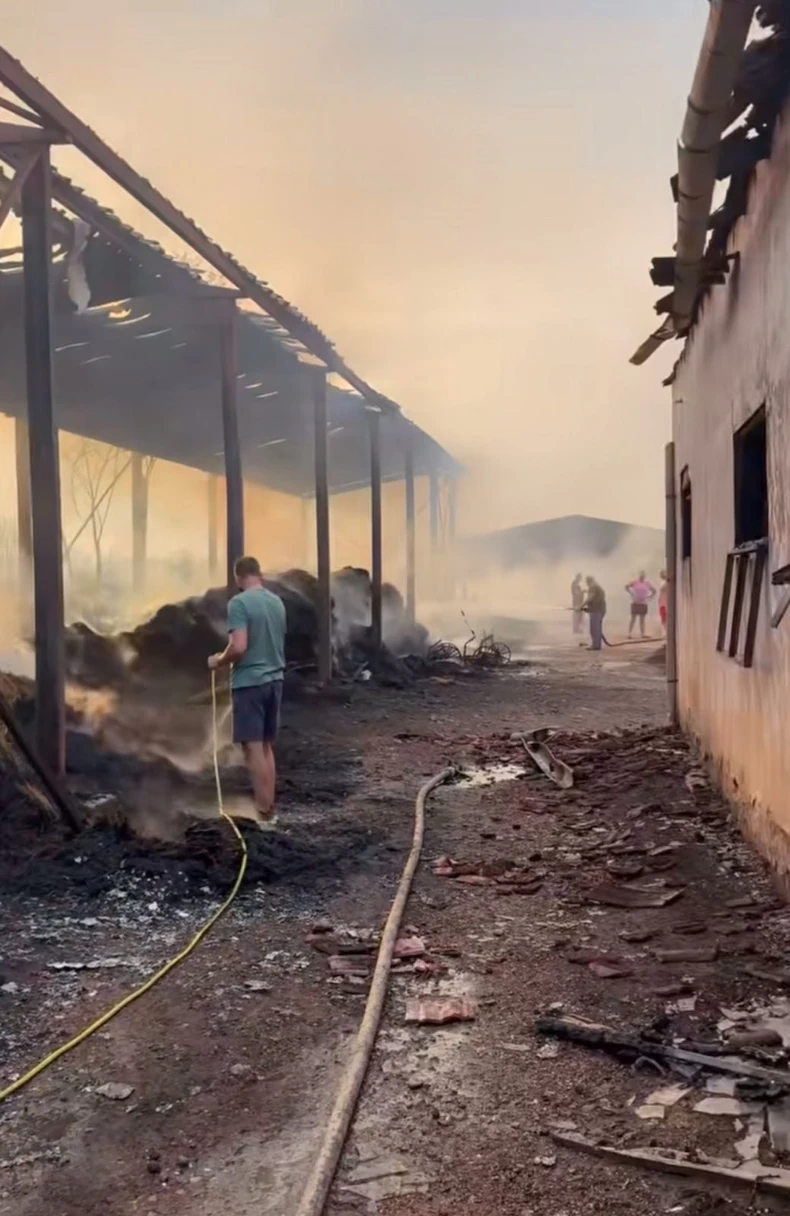 Požar na salašu kod Vršca