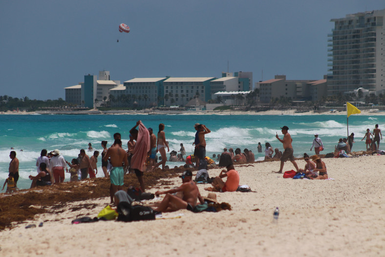 Plaża w Cancun