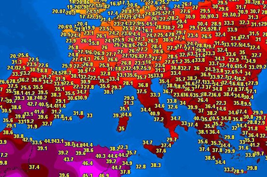 Paklene vrućine u celoj Evropi 