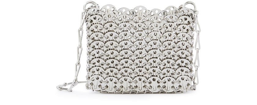 Metallene Nano-Tasche «1969 Eight» von Paco Rabanne für 670 Franken, via 24S.