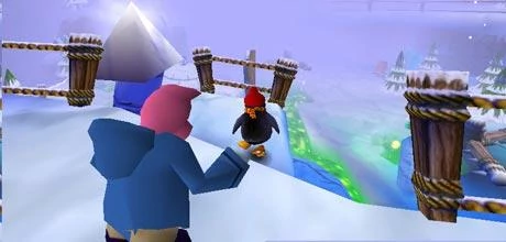 Screen z gry "Pingwinek Kelvin"