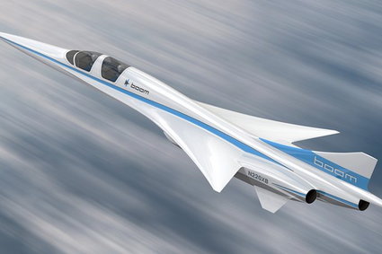 Richard Branson zaprezentował projekt ponaddźwiękowego samolotu pasażerskiego