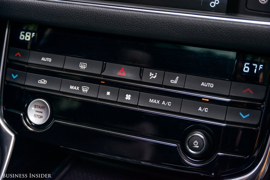 Fortunately for drivers, all of the buttons are clearly labeled and intuitively placed.