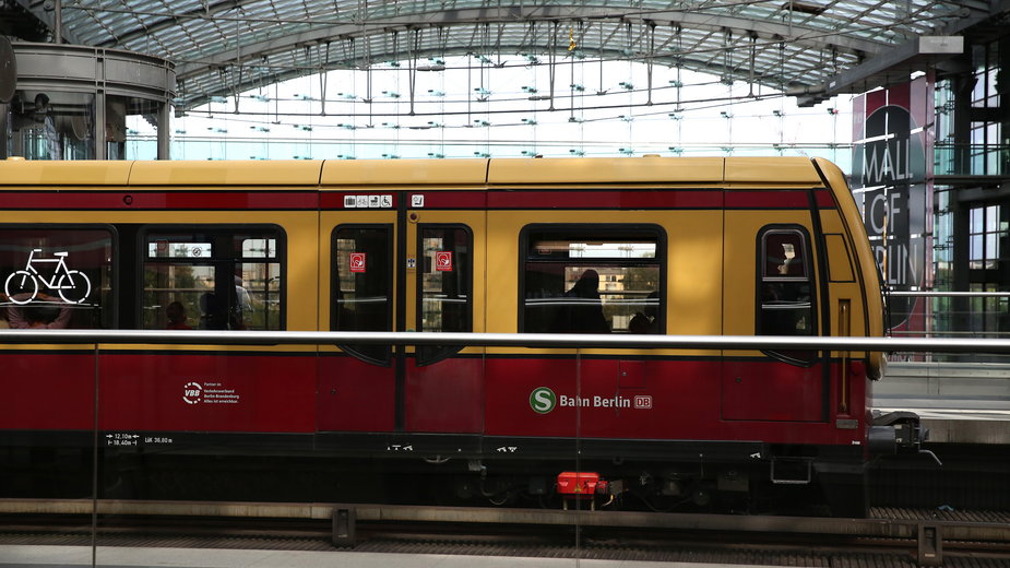Pociąg regionalny S-Bahn w Berlinie