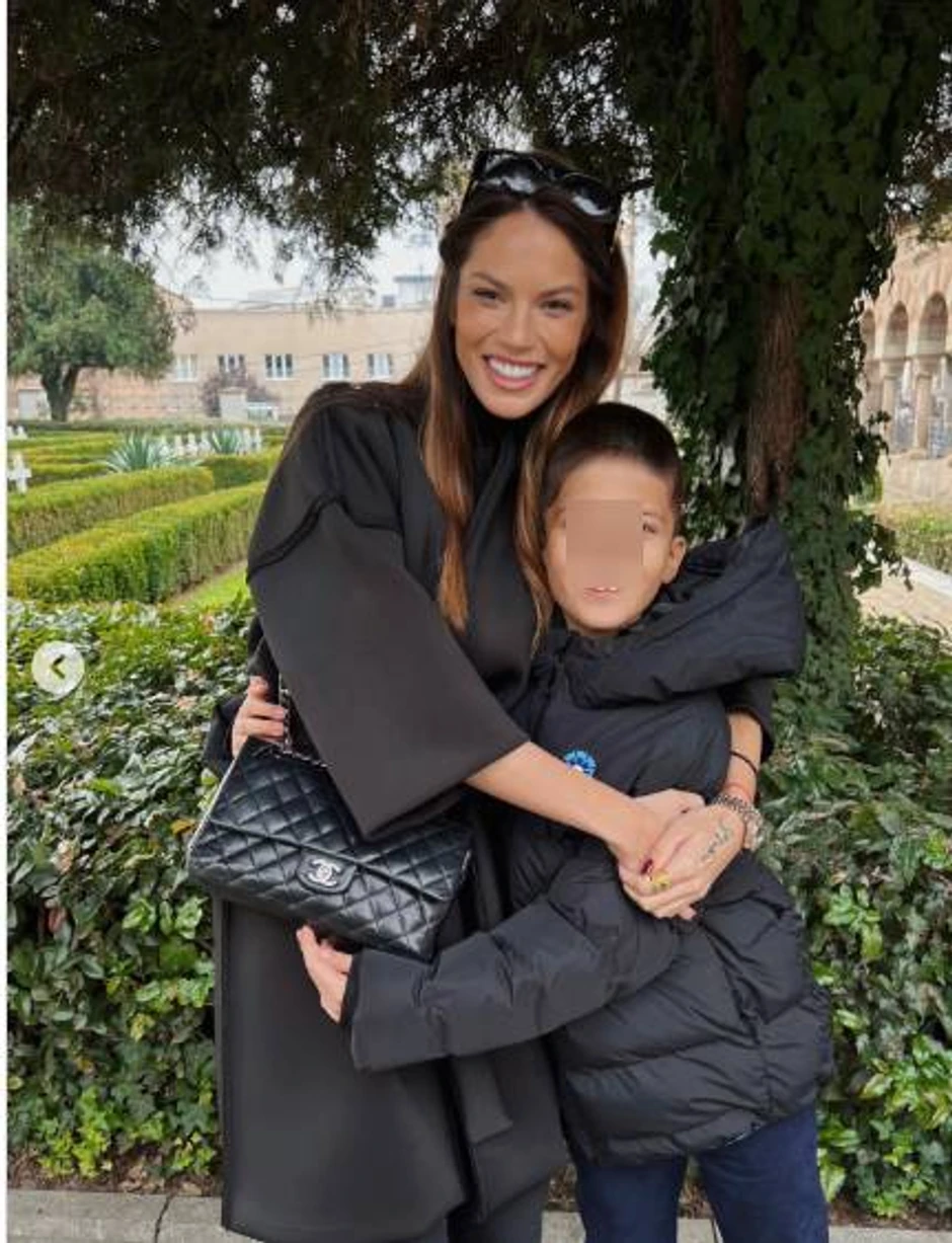 Danijela Dimitrovska sa sinom  