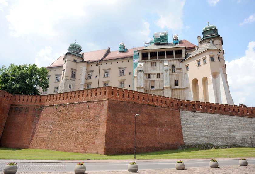 Włamał się na Wawel i zdemolował strych