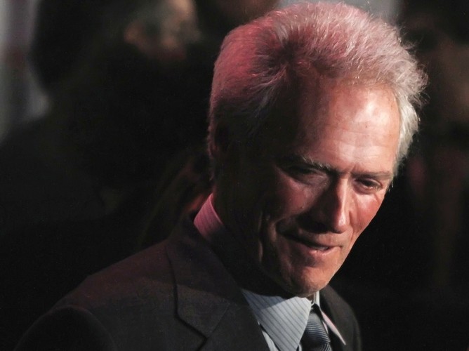 Clint Eastwood na premierze 'Medium' w październiku 2010 roku