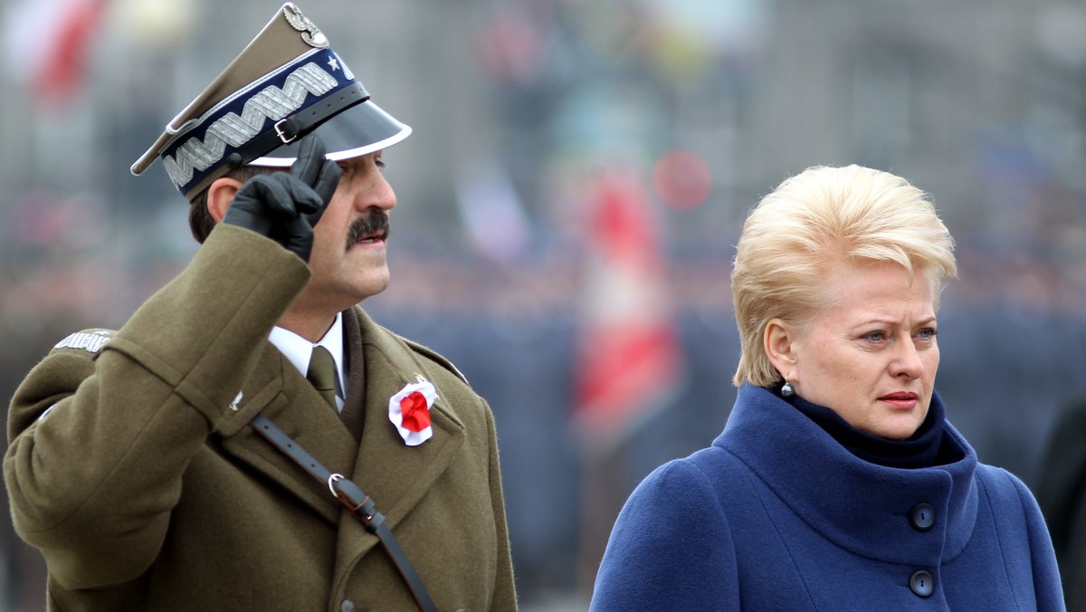 Prezydent Litwy Dalia Grybauskaite powiedziała podczas uroczystych obchodów rocznicy 11 listopada, że Polska i Litwa "razem są silniejsze". - Jestem przekonana, że nadal będziemy rozwijać naszą współpracę - podkreśliła.