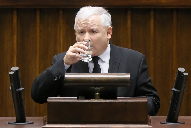 Kaczyński wygłosił własne expose: Polaków traktują w gruncie rzeczy jako sojusznika Hitlera