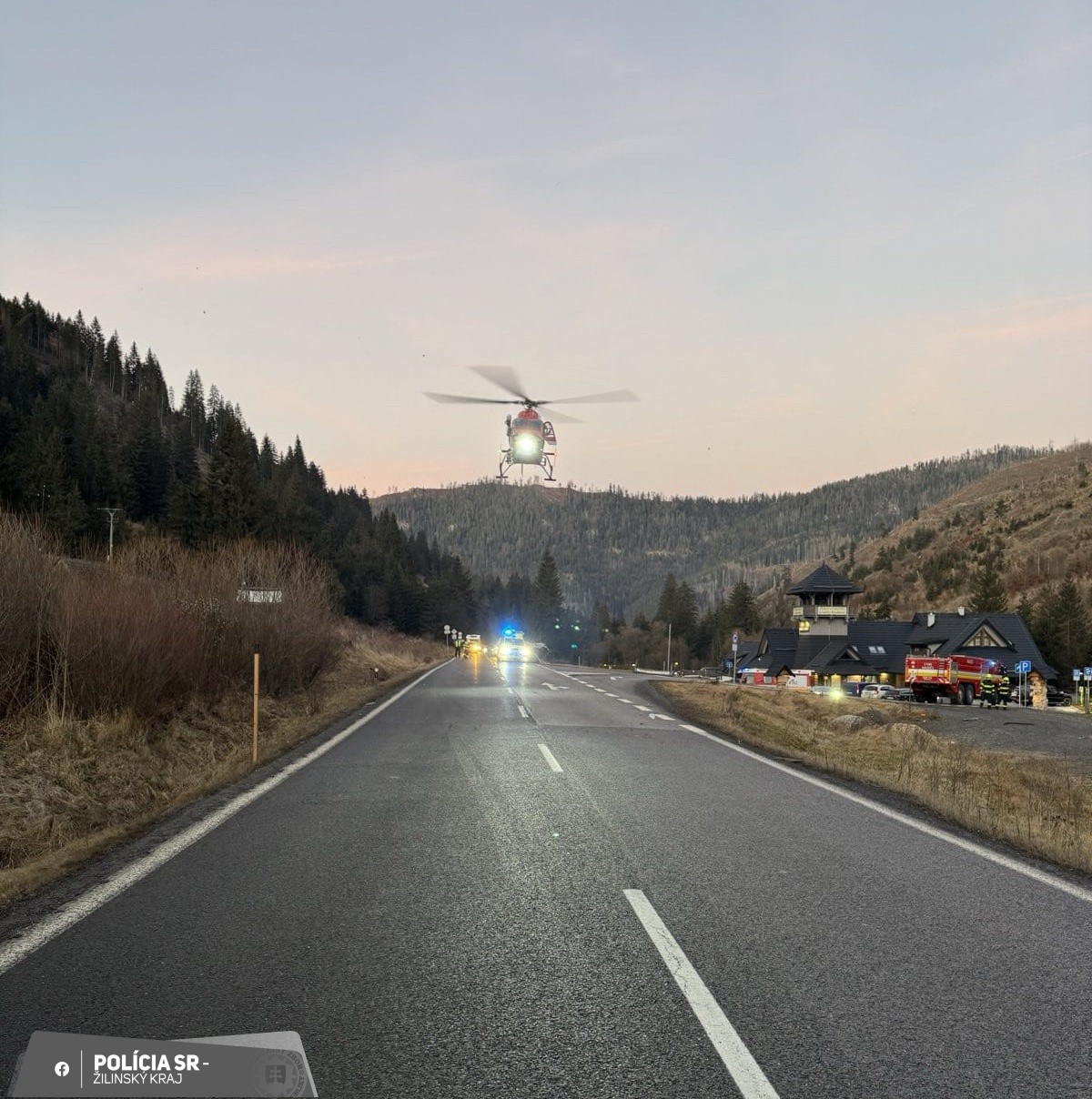 Pri Nižnej Boci sa stala vážna dopravná nehoda.
