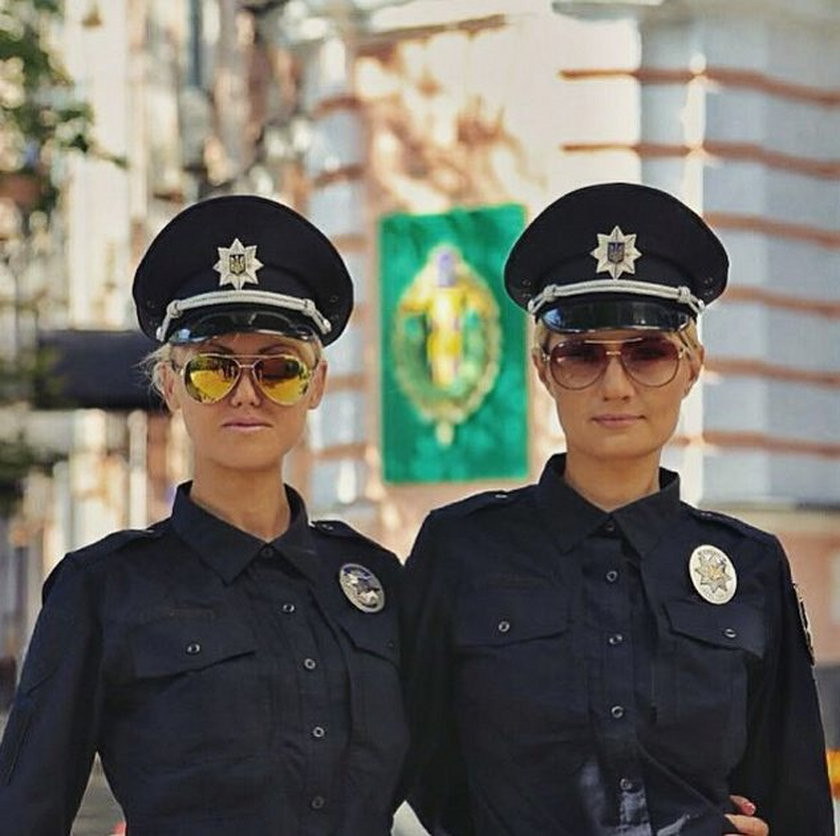 Ukraińska policja robi furorę