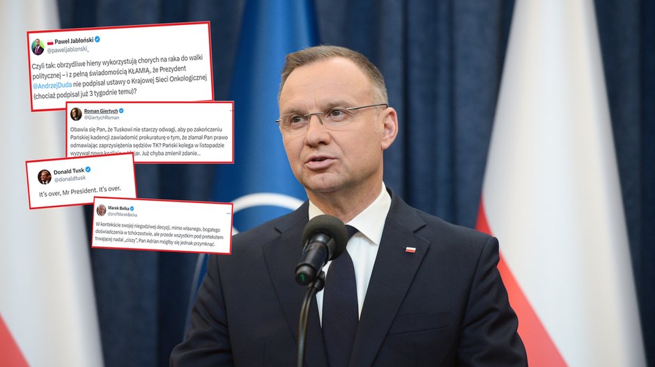 Fala komentarzy po wpisie prezydenta. "Jeden głupszy od drugiego"