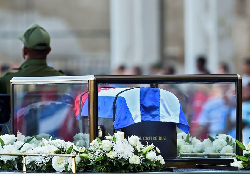 Uroczystości pogrzebowe Fidela Castro