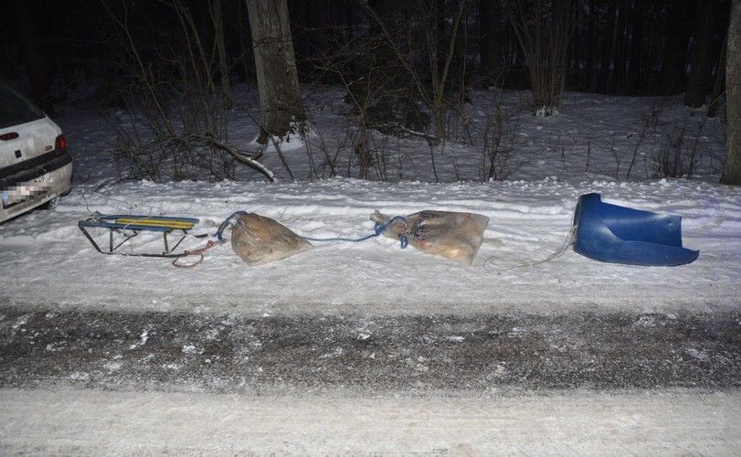 Sanki? Lepsze są worki z watą i przecięta beczka?