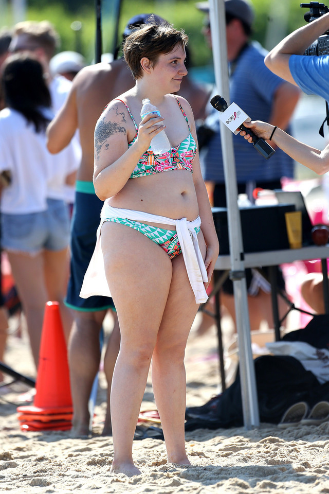 Lena Dunham w bikini