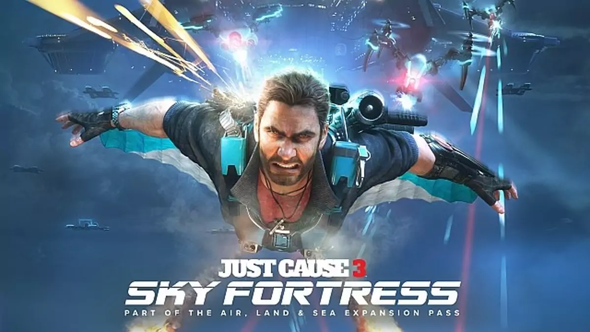 Pierwszy DLC do Just Cause 3 już w marcu. Szykujcie się na starcie z latającą fortecą