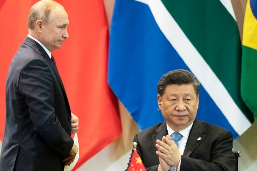 Władimir Putin i Xi Jinping 