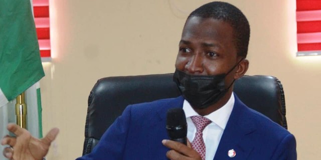 EFCC chairman, Abdulrasheed Bawa [EFCC]