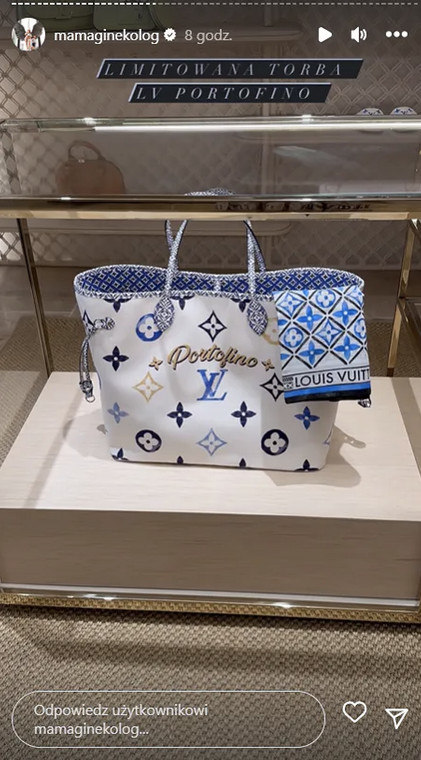 Torebka Louis Vuitton, którą na wakacjach kupiła Mama Ginekolog