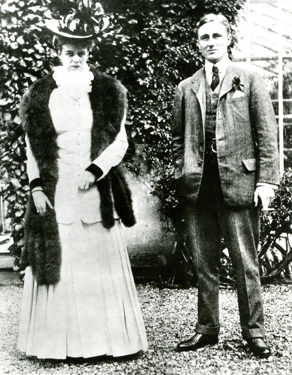 Franklin Delano Roosevelt i Eleanor Roosevelt w 1903 r.