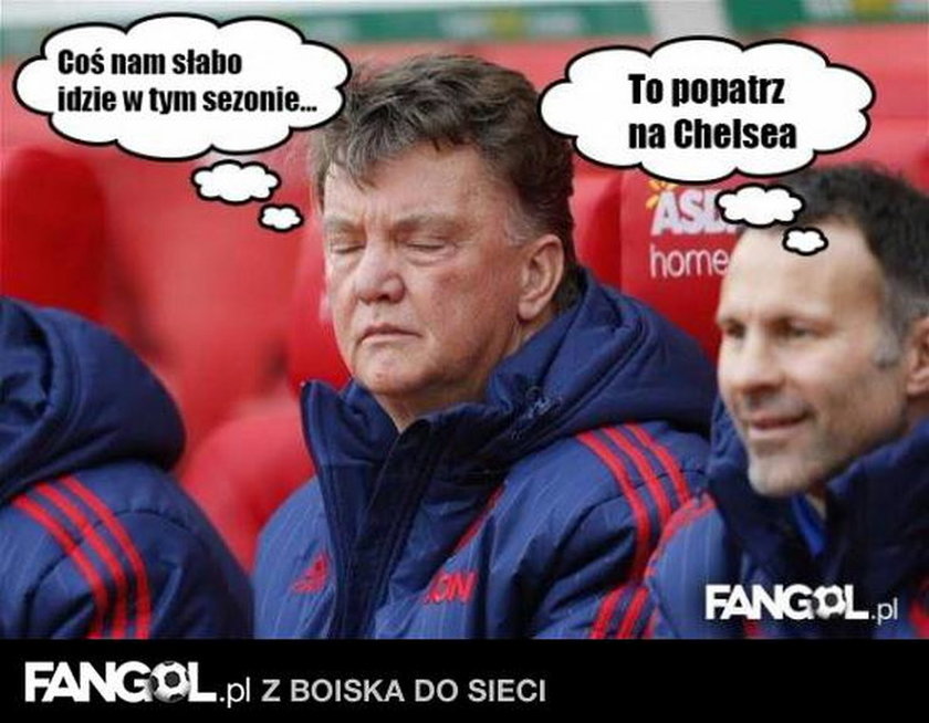 Memy po blamażu Manchesteru United. Fani chcą głowy van Gaala! GALERIA