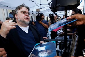 Guillermo del Toro receives a star on the Hollywood Walk of Fame in Los Angeles