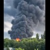 Gori rafinerija na jugu Rusije