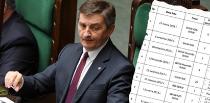 Kuchciński twierdzi, że cofa się w czasie. Zobacz te dokumenty!