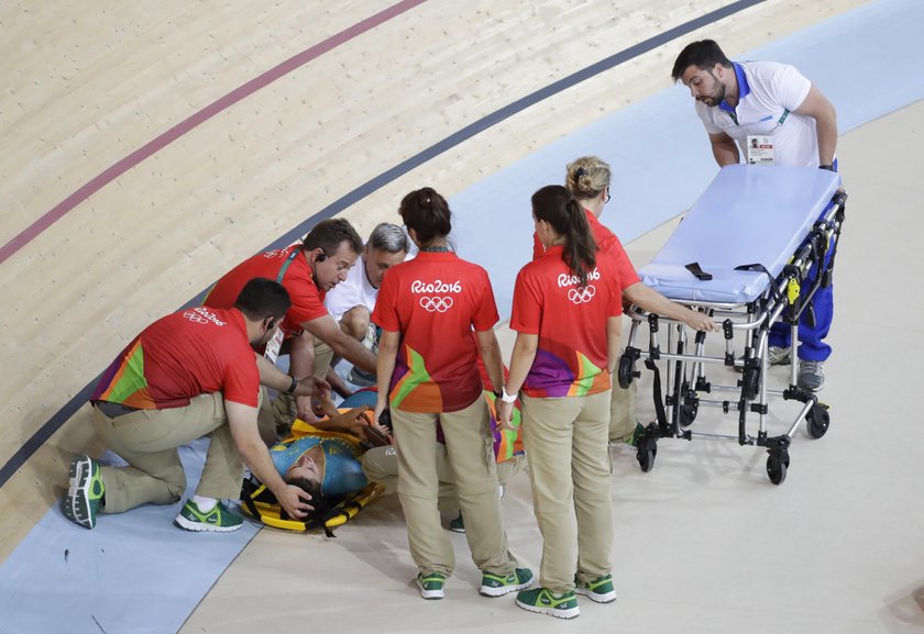 Rio 2016: Melissa Hoskins miała groźny wypadek. Kolarka trafiła do szpitala