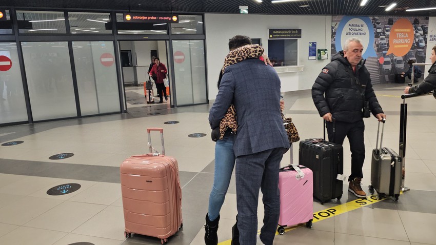 Jovana Jeremić stigla u Srbiju