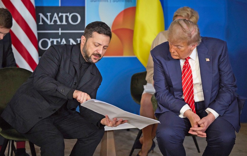 Volodimir Zelenski i Donald Tramp