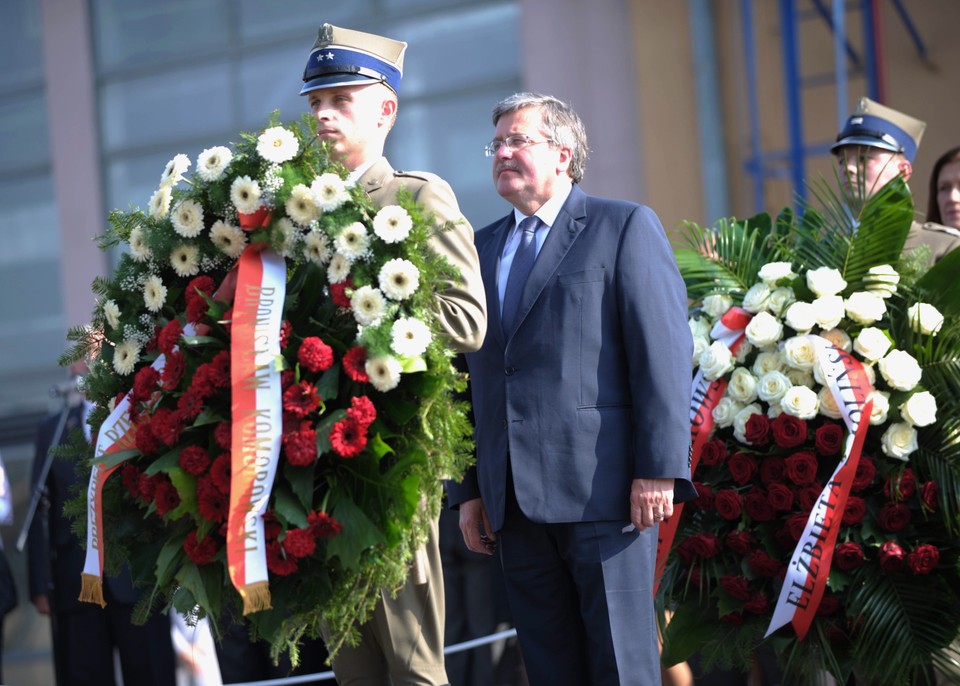 Prezydent na wręczeniu dyplomów