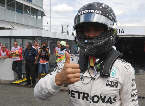 Formuła 1: Rosberg wygrał kwalifikacje przed GP Niemiec