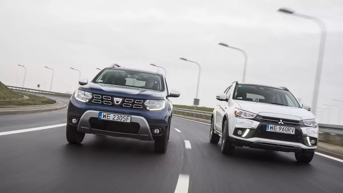 Dacia Duster kontra Mitsubishi ASX - który SUV za 80 000 zł będzie lepszym wyborem