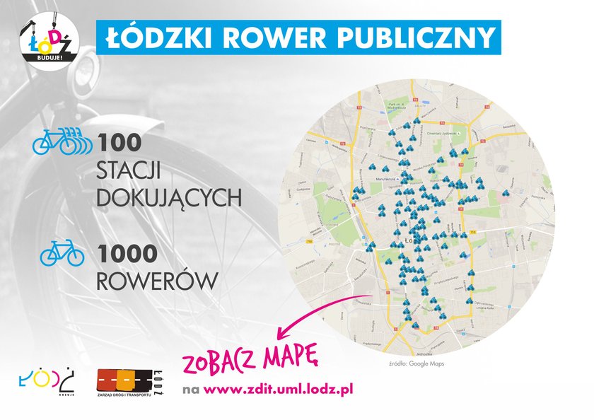 Do użytku mieszkańców oddanych zostanie 1000 rowerów